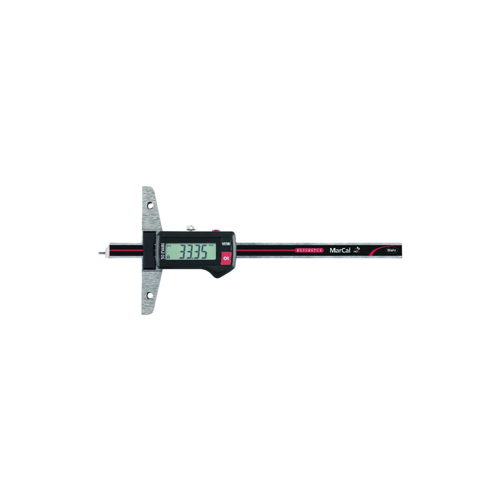 Helios Preisser Dig. Tiefenmessschieber 30 EWRi IP67 200mm ZW 0,01mm, Int.-Wireless ; Mahr