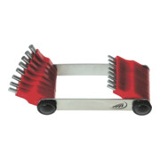 Helios-Preisser Düsenlehre 16 Messtifte 1,5 - 3.0 mm
