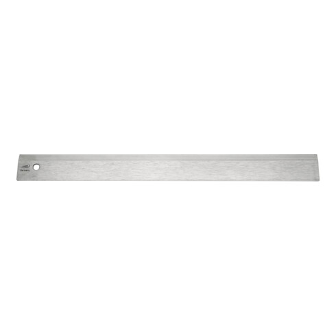 Helios-Preisser Einfaches Lineal, chrom., m. Facette o.Tlg 1500 mm