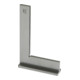 Helios Preisser Equerre de butée en acier inoxydable, DIN 875/0 Longueur latérale 750 x 500 mm-1
