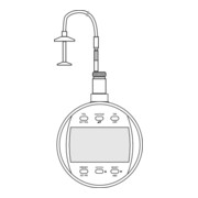 Helios-Preisser Extracteur de fil pour pince de mesure 12,5 et 25 mm