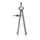 Helios-Preisser Federzirkel m.Schnellsp. auswb.Spitzen 100 mm-1