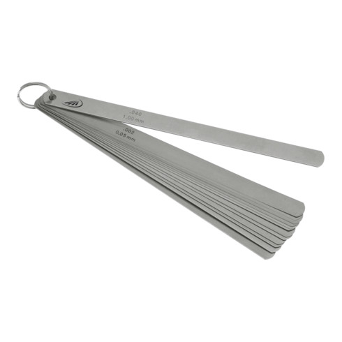 Helios Preisser Fühlerlehren 20 Blatt 300 x 13 mm 0,05-1,00 mm