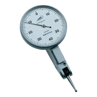 Helios Preisser Fühlhebelmessgerät DIN 2270 ± 0,4 mm Ablesung 0,01 mm Außenringdurchmesser 40,5 mm