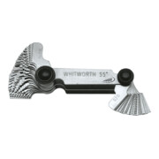 Helios-Preisser Gewindeschablone metrisch u.Whitw. 48Bl. kombiniert