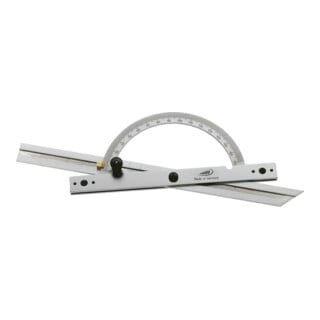 Helios-Preisser Gradmesser avec double règle réglable Chr. 100x150mm