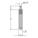 Helios-Preisser HM-Messeinsatz M2,5mm Kugeleinsatz 1/8", L 26mm-1