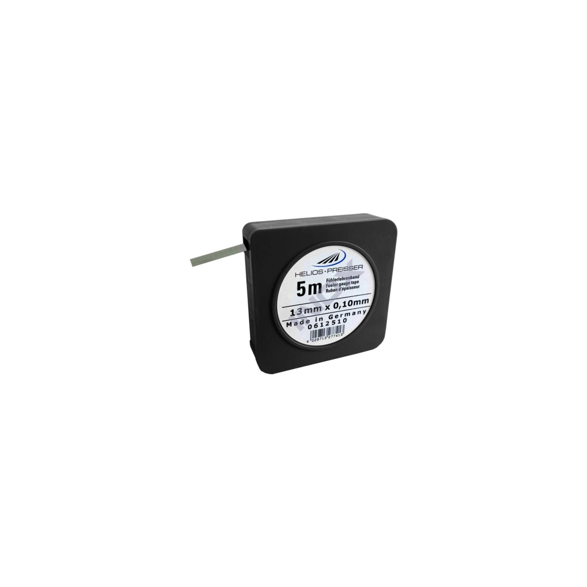 Helios Preisser INOX-Fühlerlehrenband 5 m x 12,7 mm in Kassette 0,20 mm ; Helios-Preisser
