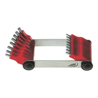 Helios-Preisser Jauge de buses 20 broches de mesure 0,45 - 1,5 mm