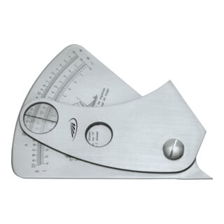 Helios Preisser Jauge de soudure Preisser 0,1 mm