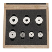 Helios-Preisser Jeu de bagues calibrées filetées, 67 pcs M3 - M12