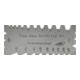 Helios-Preisser Komb. Dreh-u. Gewinde- stahllehre 90x40x2 mm-1