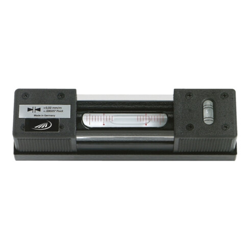 Helios-Preisser Maschinen-Richtwaage m. prismat. Sohle 0,10 mm/m 160 mm