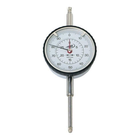 Helios-Preisser Messuhr 58 mm, Abl. 0,01 mm 80 mm