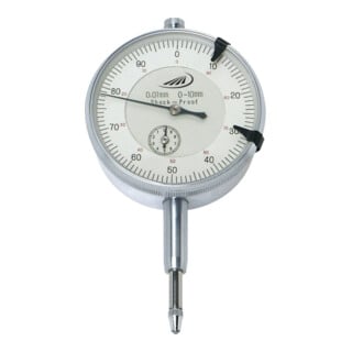Helios-Preisser Messuhr 58 mm stossg., Abl. 0,01 mm 10 mm