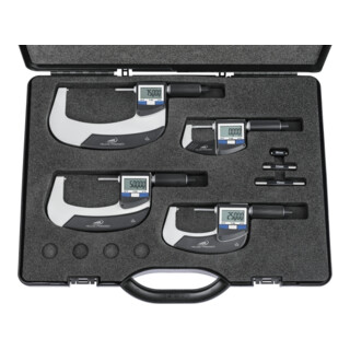 Helios-Preisser Micromètre à bec digital IP65 Jeu variable 0-100 mm