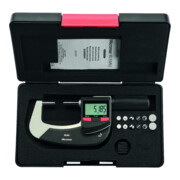 Helios Preisser Micromètre à étrier universel 40 EWRi-V 0-25mm Set