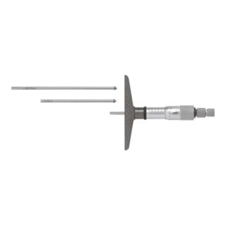 Helios-Preisser Micromètre de profondeur avec insert interchangeable 0,01 mm 0-150x100 mm