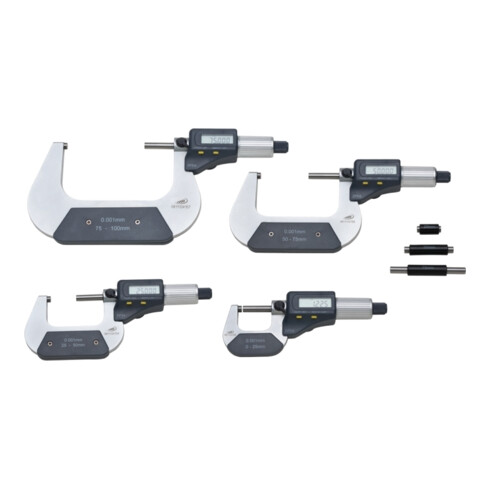 Helios-Preisser Micromètre numérique IP54 en jeu 0 - 100 mm