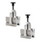 Helios-Preisser Paire de prismes trempés inox 75x55x55 mm, 5-50 m, à étrier-1