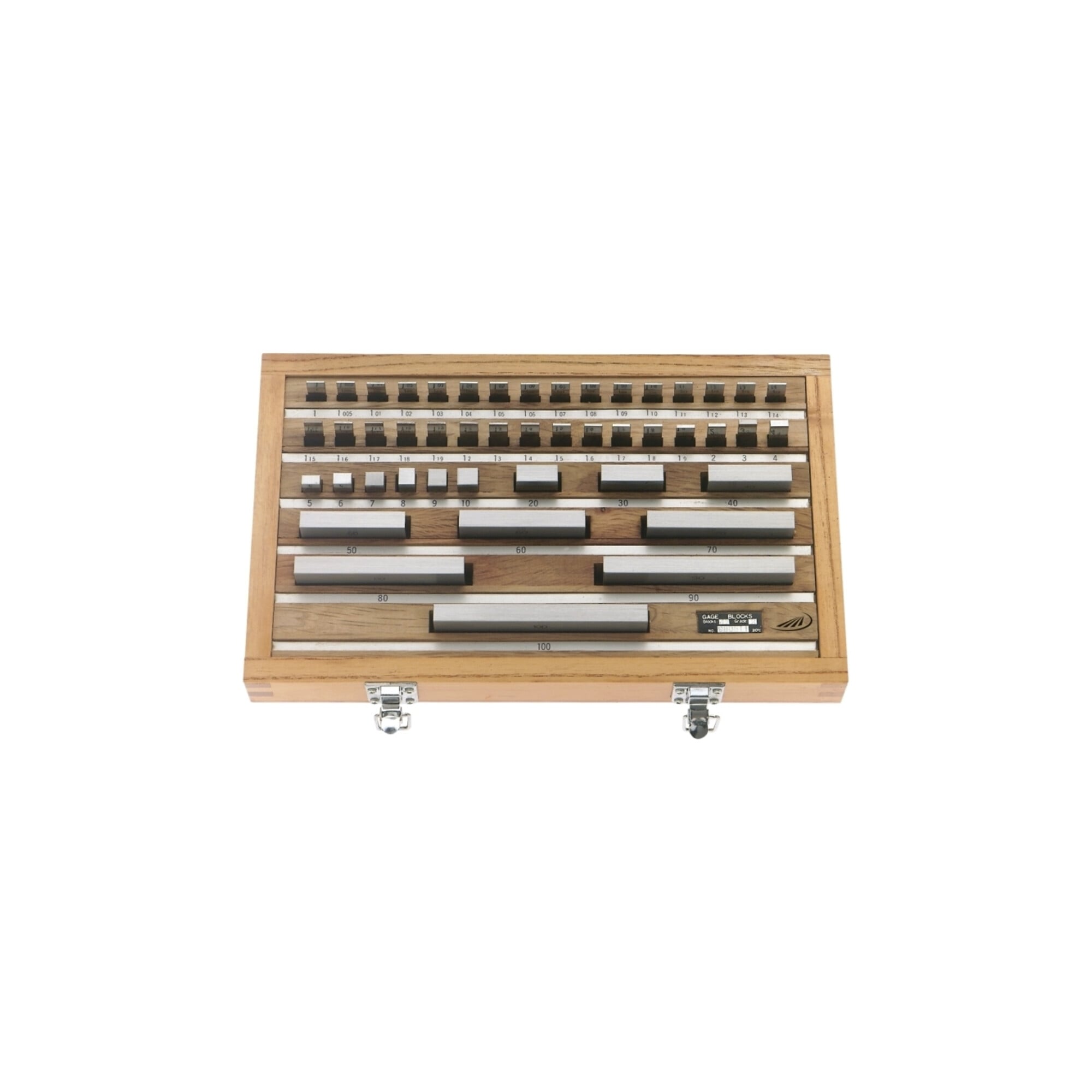 Helios-Preisser Parallel-Endmaß-Satz DIN 861/0 87tlg