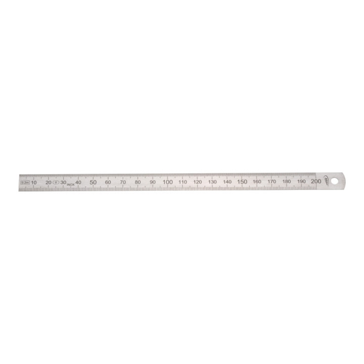 Helios Preisser Pèse-personne flexible en acier R. Pas : C 150 x 13 x 0,5 mm