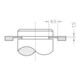 Helios-Preisser Pied à coulisse digital pour rainures extérieures 300 x 90 mm-1