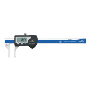 Helios-Preisser Pied à coulisse numérique IP67, becs extérieurs inclinés, 150 mm
