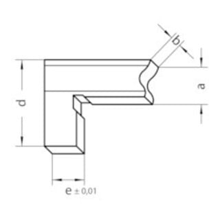 Helios Preisser Pied à coulisse numérique IP67 DIGI-MET 500mm INOX tige graduée