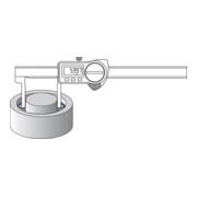 Helios-Preisser Pied à coulisse numérique IP67 ext. pointes coudées 150 mm