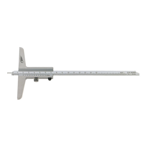 Helios Preisser Pied à coulisse profondimètre avec pointe de mesure 300 mm
