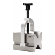 Helios-Preisser Prisme simple trempé inox 100x75x75 mm, 7-70 m, support