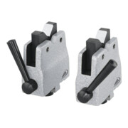 Helios-Preisser Prismes supports en paire p. 0780 Prisme acier 9050 / 75 mm