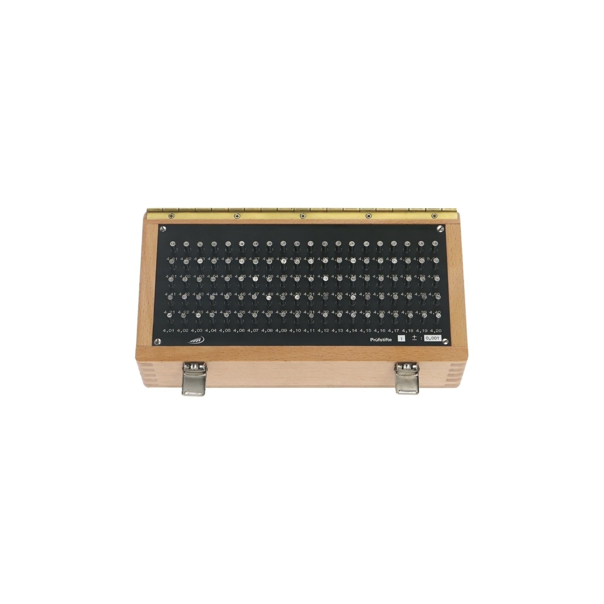 Helios-Preisser Prüfstift-Satz, 51tlg Gen. 1 0,5 - 1,0 mm Stg.0,01