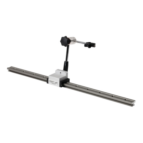 Helios-Preisser Support de mesure avec rail de guidage pour appareil de contrôle d’arbre Comfort