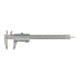 Helios Preisser Taschenmessschieber DUO-FIX 1/20 mm +1/128" 150 x 40 mm