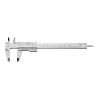 Helios Preisser Taschenmessschieber RCr Momentfeststellung Messbereich 0 - 150 mm