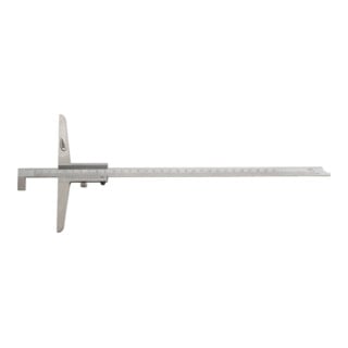 Helios Preisser Tiefenmessschieber mit abgesetztem Messstift 1/20 150x100mm