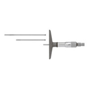 Helios-Preisser Tiefenmessschraube m. auswechselb.Eins. 0,01mm 0- 50x 50 mm
