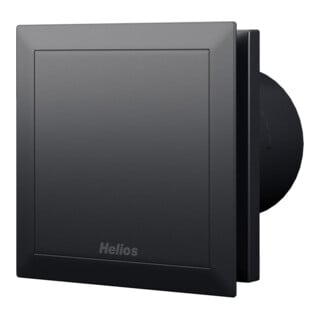 Helios Ventilateur pour petits espaces Minivent M1/100 F noir 2 vitesses