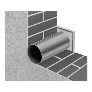 Helios Ventilateurs Ensemble d'encastrement mural 110mm WES 90/100