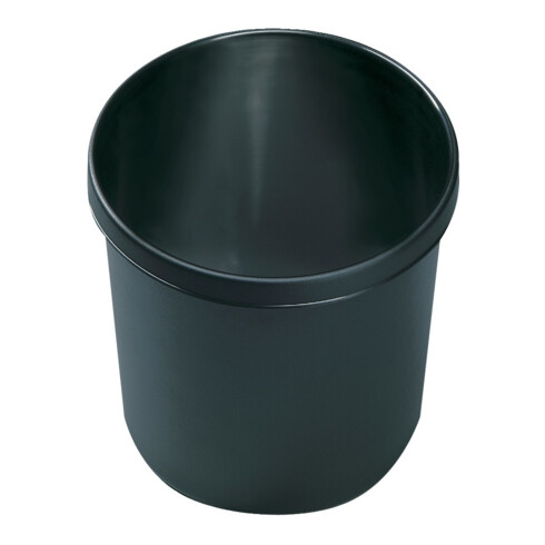 helit Corbeille à papier 18 l 320 mm noire