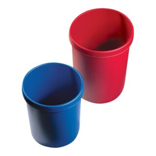 helit Papierkorb mit Griffrand (verschiedene Farben)
