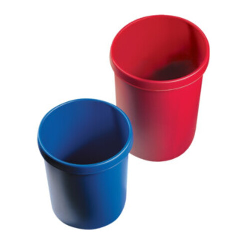 helit Papierkorb mit Griffrand (verschiedene Farben)