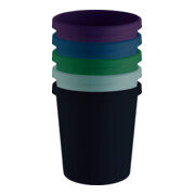 helit Poubelle 18 l bleu 331 mm en plastique recyclé K-Stoff