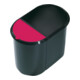 helit Poubelle Duo-System noir/rouge-1