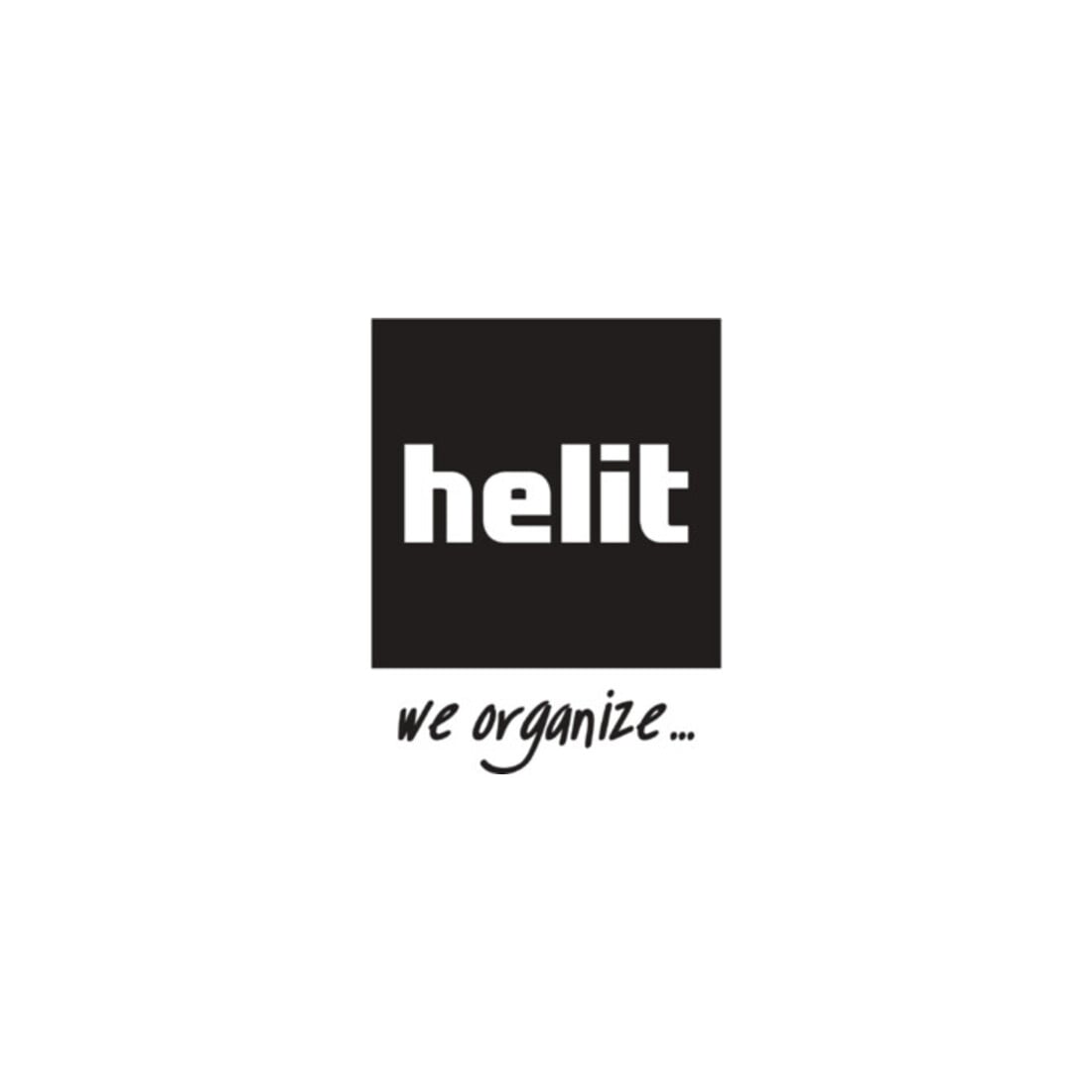 helit Prospekthalter H540xB169xT80mm 1/3 DIN A4 hoch silber