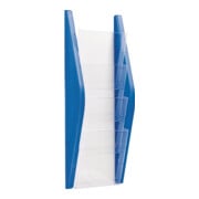 helit Prospekthalter H540xB240xT80mm DIN A5 hoch blau-1