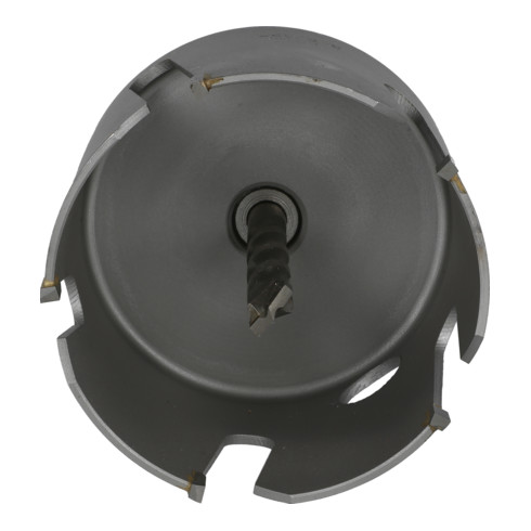 Heller AllMat Scie cloche polyvalente, filetage M16, jeu de 3 pièces diamètre 68mm + foret de centrage + adaptateur SDS-plus