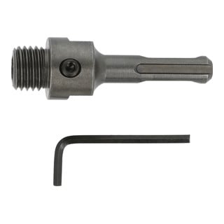 Heller Aufnahmeschaft für Allmat Merhzweck-Lochsäge SDS-plus Adapter